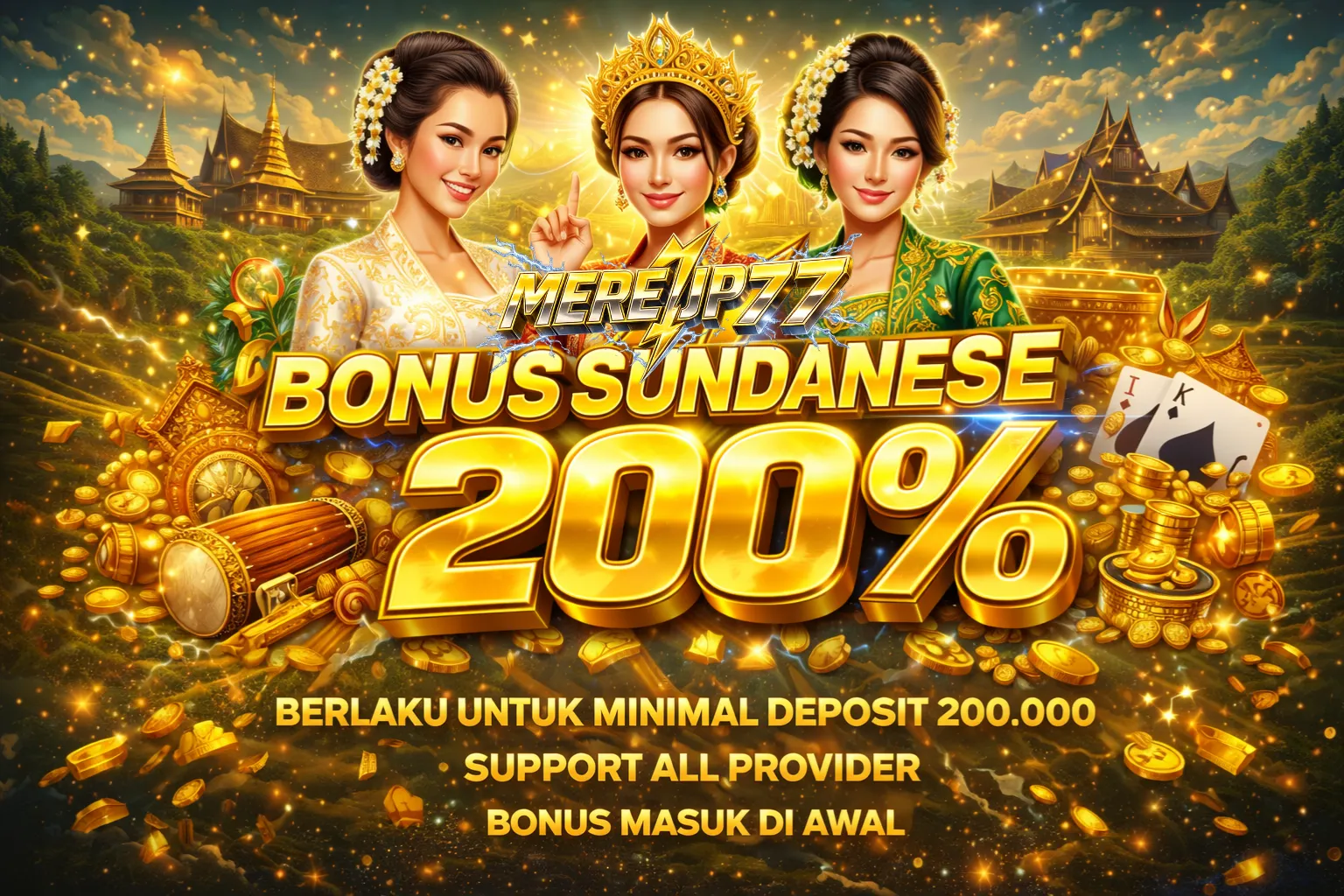 BONUS SUNDANESE 200%